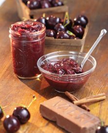 Chocolate-Cherry Preserves Recipe Image